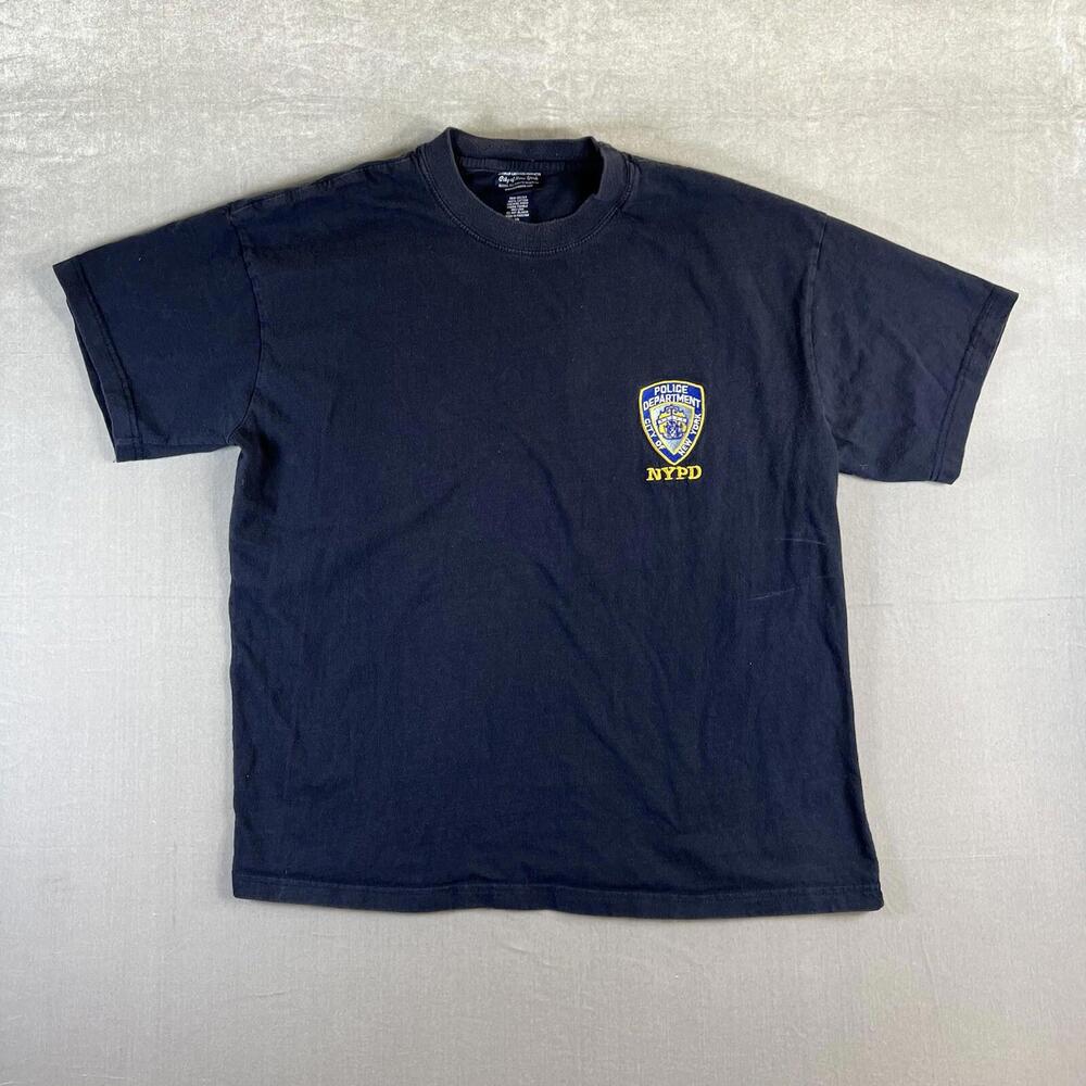 Police Black Short Sleeve NYPD Tee